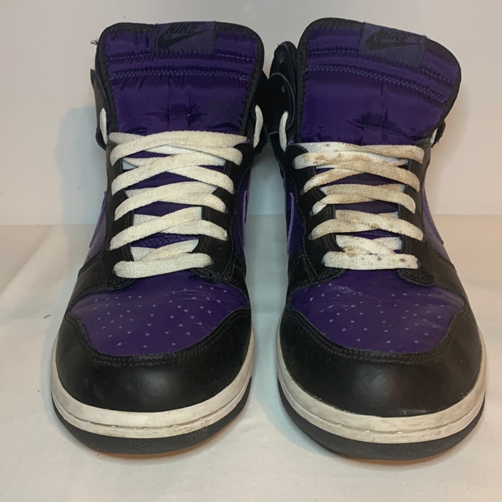 Nike Dunk High (black/purple)